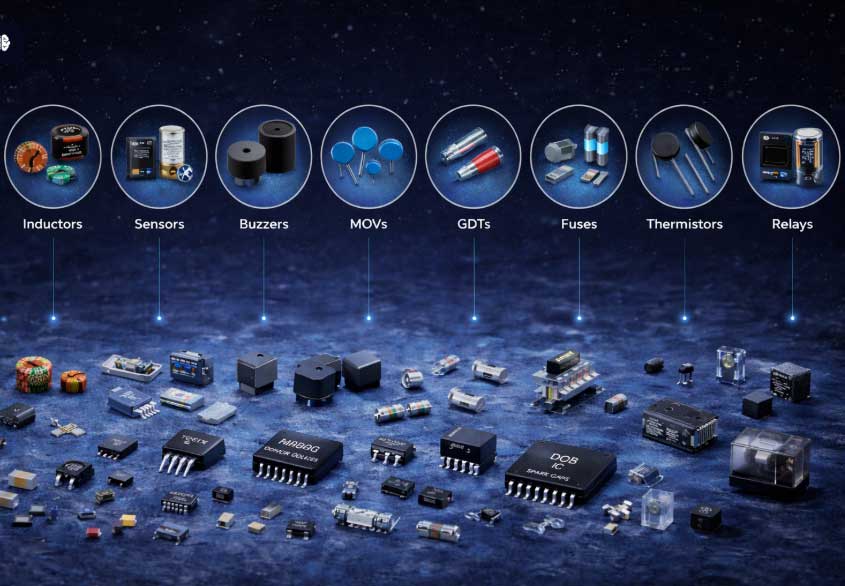 Protection  Components Electronic Components Supplier India - KORE