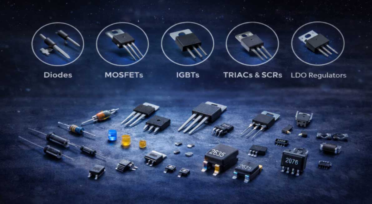 Power Devices Electronic Components Supplier India - KORE