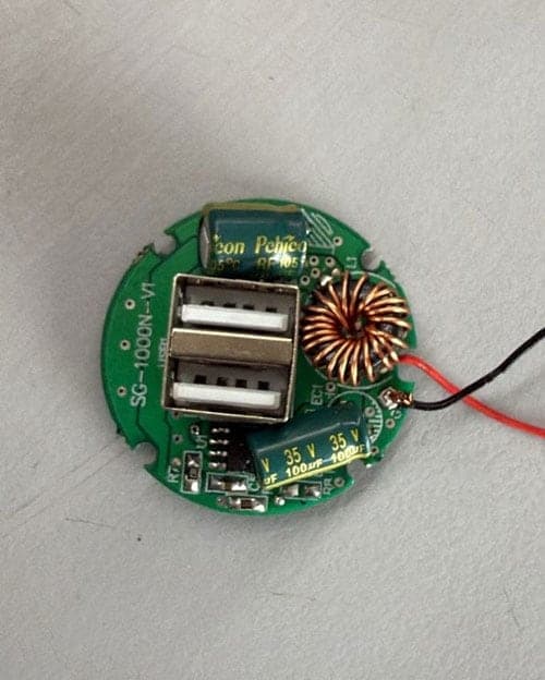 AUTOMOTIVE USB CHARGER Solution Schematic Diagram & PCB Demo Board