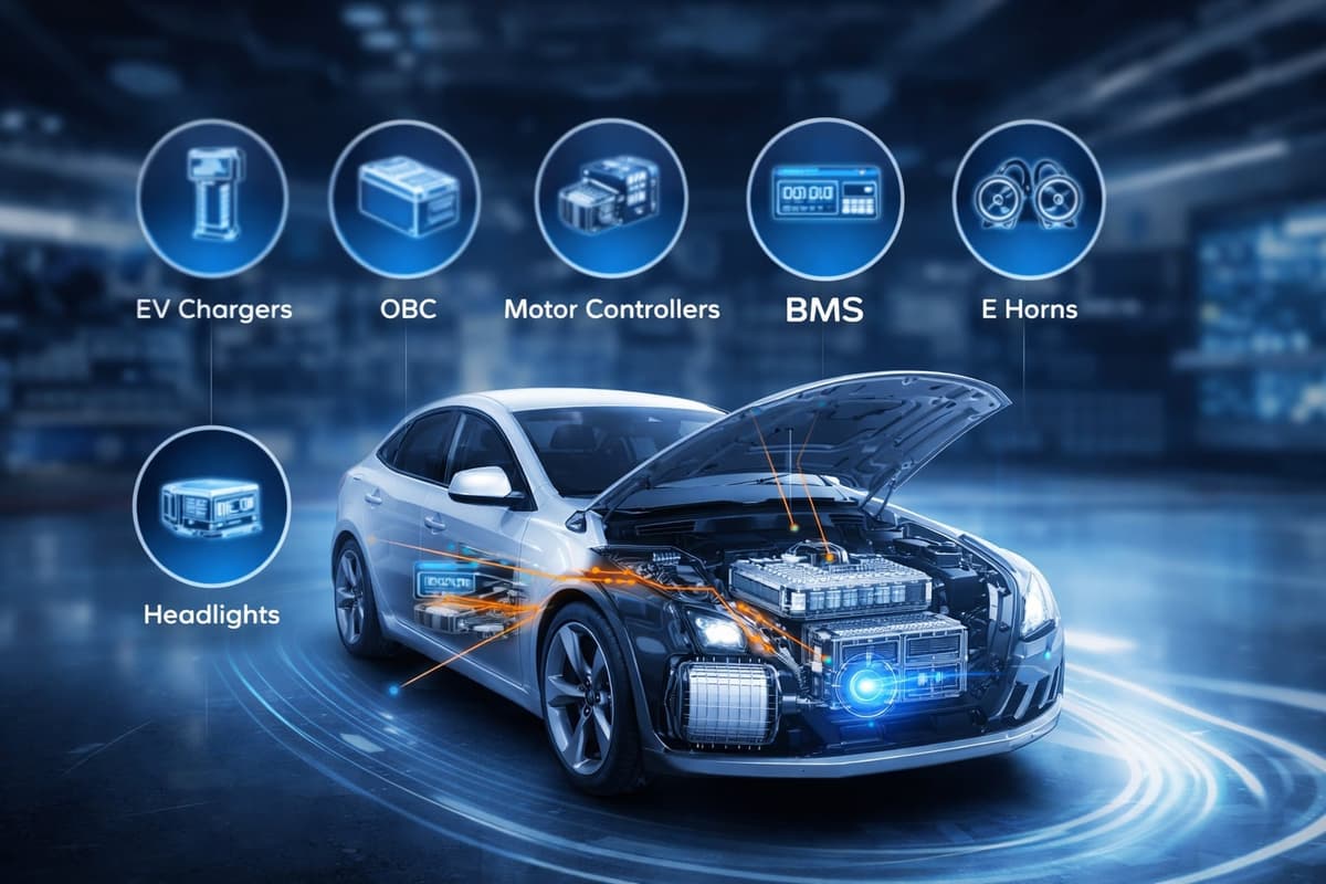 AUTOMOTIVE Electronic Components & Semiconductor Applications - KORE