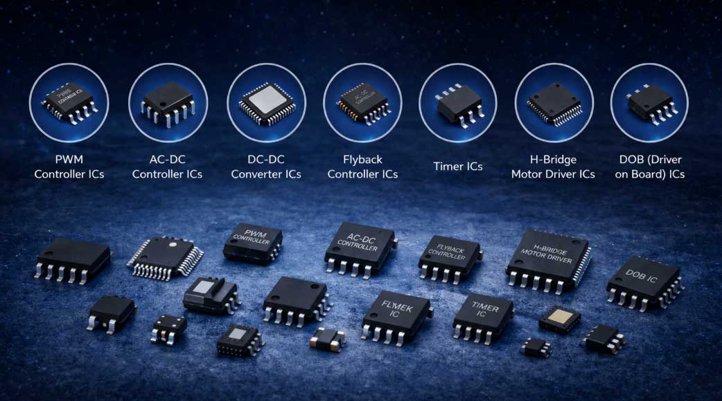 Power Management ICs Electronic Components Supplier India - KORE