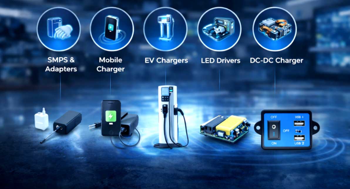 POWER & CHARGING SOLUTIONS Electronic Components & Semiconductor Applications - KORE
